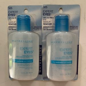 🌸 3/$10 2 Maybelline Expert Eyes Oil Free Eye Makeup Remover